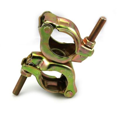 China Steel Pressed Coupler , swivel clamp scaffolding 1/2mm eye bolt supplier