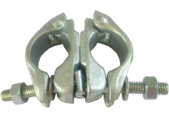 China Q235 Drop forged Forged Coupler scaffolding with HDG Zinc plating Surface supplier