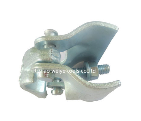 China Accurate forged double putlog scafolding coupler with forged cap BS1139 0.8kg supplier