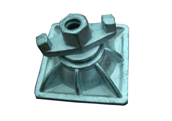 China Scaffolding Accessories φ17 Zinced  Casted and  Forged swivel Square plat  Combi nut supplier