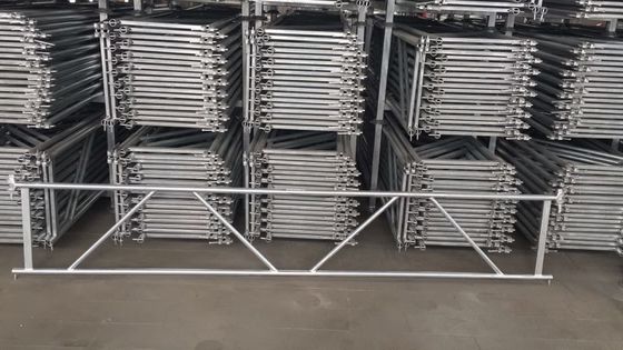 China Hot dip galvanized ring lock scaffolding ledger beam , Ringlock Scaffolding System supplier