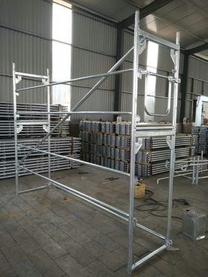 China ALuminum And Steel Stalowa Baumann Mostostal  System 0.73*2m H Frame Scaffold supplier