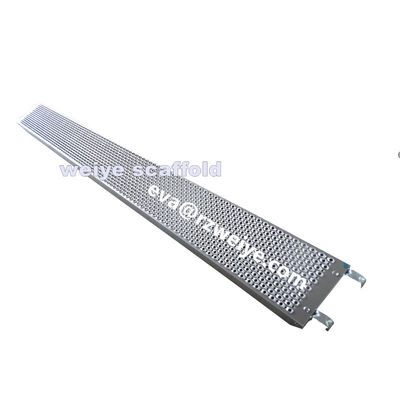 China Haki aluminum scaffold baord plank 3050*295mm with lock supplier