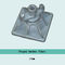 Square plate swivel forged wing nut Scaffolding Accessories 1.31kg φ17/ 22mm supplier